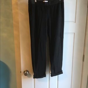 Bailey 44 cropped black pants with cuff